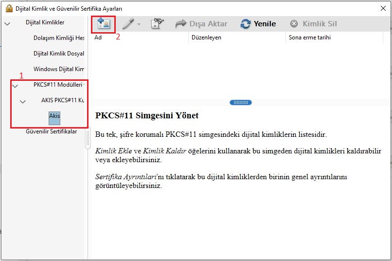 E-İmza Aktivasyon İşlemi